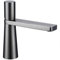 Waschbeckenarmatur aus Messing mit einem Loch, Waschbeckenarmatur aus Messing mit einem Griff, hohe Badezimmerarmaturen kompatibel mit Waschbecken mit 1 Loch, kompatibel mit Balkon, Weiß A (Farbe: