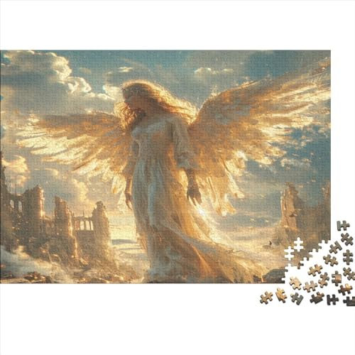 Engel Puzzle 300 Teile Puzzle Teilige Venus Spielepuzzles Für Die Ganze Familie Brain Challenge Raumdekoration Lernspiel Spielzeug Geschenk Mehrfarbig 300pcs (40x28cm)
