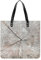 FZRTGOP Holz Damen Shopper Handtasche Umhängetasche Schultertasche Für Büro Schule Einkauf 39x39cm