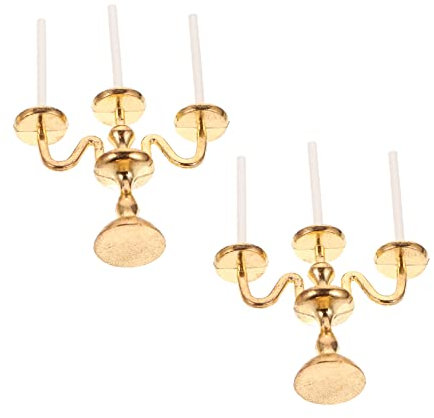 FUNOMOCYA 2pcs Mini- -scène Ornements Dolly House Mini Ornements Délicats