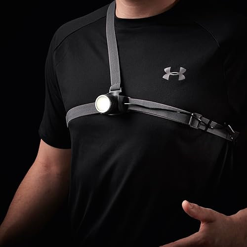 MeLiTec LED Joggingleuchte HL19 Lauflampe Brust Rücklicht