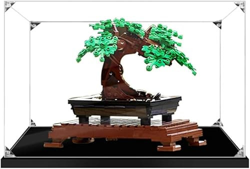 Vitrine Schaukasten Für Lego 10281 Bonsai Baum Display Case Acryl Schaukasten für Lego 10281 (Nicht Enthalten Building Modell) (2MM)