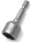 Fixinus Douille magnétique de 13 mm, douilles hexagonales 1/4 pour perceuse ou visseuse sans fil, longueur 48 mm
