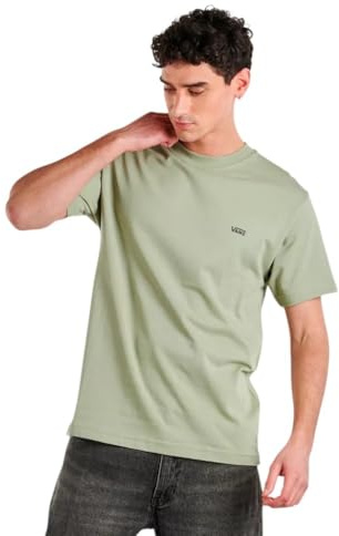Vans Herren Logo-T-Shirt Für Die Linke Brust, Black