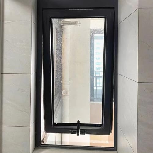 EXCLURA Ventanas Ventana de Guillotina 30x40 40x40 45x45cm, Ventana de Baño Vertical con Vidrio Templado, Ventanas Domésticas Empotradas, Ventanas de Repuesto para Cocina(20x33in/50x85cm)