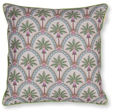 Pip Studio Indian Summer Cushion Zierkissen - 53 x 53 cm cm - Polyester - Rosa