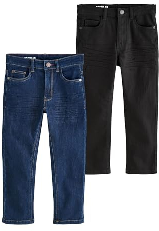 NEXT Jungen Regular Fit Stretch-Jeans, 2er-Pack 98-176