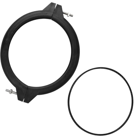 Spannring Poolpumpe, Sandfilter Klemmring, Filterspannring Mehrwegeventil, Rückspülventil Spannring, Ersatzteile für Sandfilteranlage Sandfilterpumpe Filterkessel, Pool Sandfilterersatzteile (C)