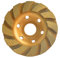 Gunpla 105mm x 22.2mm 4 inch Concrete Turbo Diamond Grinding Disc Wheel 12 Segs Cup Masonry Granite Stone Cutting Heavy Duty Tool for Angle Grinder Plaster Removal