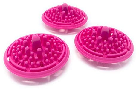 Paint Puck® Paint Brush Cleaner (3-Pack) Silicone Cup Insert Cleaning System | Fine Art, Studio, Classroom | Acrylic, Watercolor, Oil, Thicker Mediums | Reusable, Ecofriendly