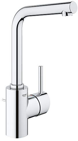 Grohe 23737002 Concetto Einhebel-Badezimmerarmatur L-Größe, Starlight Chrom