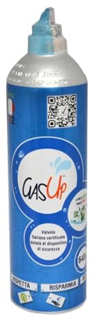 Bouteille CO2 E290 640 g rechargeable culot M11 x 1