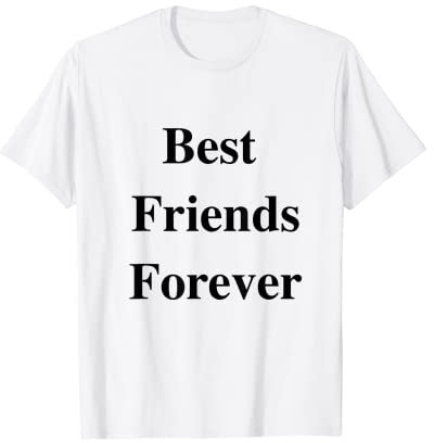 Maglietta Best Friends Forever Maglietta
