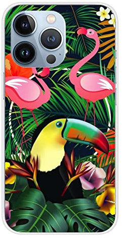 Silikonhülle bedruckt für Apple iPhone 13 Pro Tropical Tucan