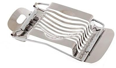 Tagliauova, Taglia Uova in Acciaio Inox, Affettatrice per Uova Professionale, Fili Tagliauovo Tensione Individuale e Stabile per Uova, Kiwi, Fragole, Cibi Morbidi