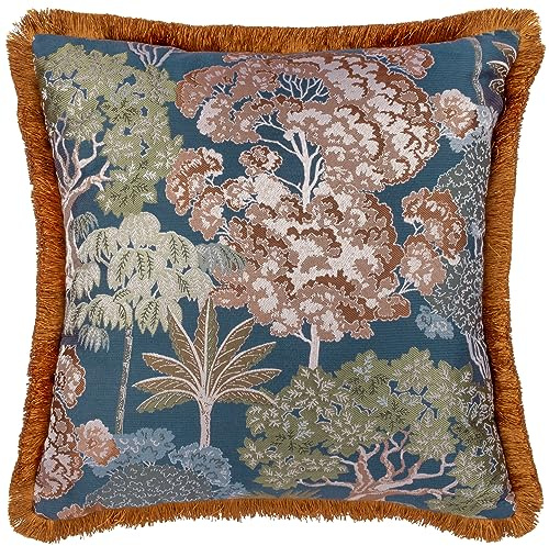 furn. Wylder Nature Woodlands Jacquard Fransen mit Polyester gefülltes Kissen gefüllt