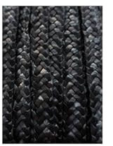 Artipistilos - CINTA DE PAJA NATURAL trenzada (10 mm), Negro , Talla única