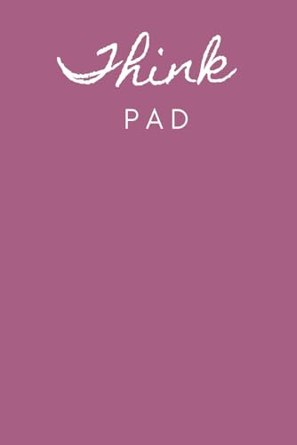 Think Pad: A 100 Page, Lined Notebook