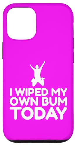 Wiped My Own Bum Funny Vacation Swap Case for iPhone 12/12 Pro