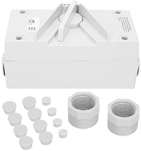 Interrupteur d'isolateur, interrupteur d'isolement résistant aux intempéries 3P interrupteur d'isolateur industriel étanche à l'eau interrupteur de commande rotatif prise (CF-3P20A)