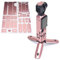 WRAPGRADE Skin Stickers Compatible avec DJI Osmo Pocket 3 Decal (Metallic Rose)