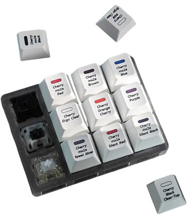 ZBIianxer Tastiera Cherrys MX Switching Tester Cherrys MX Sampler Sensazione di Pressione Precisione ABS Base Accessori Per gli appassionati di Tastiera