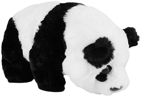 Toddmomy Interaktives Krabbel Panda Plüschtier mit Bewegung und Sound Weiches Elektrisches Kuscheltier für Lernspielzeug für Junge Mädchen zu Weihnachten und Geburtstag
