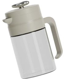 Infuseur à thé extra large 800/1500 ml avec verre borosilicate solide résistant aux fuites pour thé glacé, infusions de fruits, récipient fonctionnel pour boissons