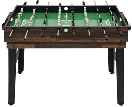 10 in 1 Spieltisch, Multi Tischspiel Set, Multispieltisch mit Tischfußball, Hockey, Billard, Shuffleboard, Bowling & 4 Brettspiele, Spieletisch für Kinder, Erwachsene