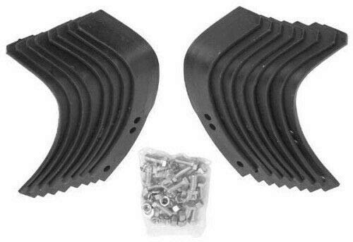 Replacement Parts Troy Bilt 1901118 Horse Pony Tiller Tines 10802 Tine Set W/Hardware Troy Built