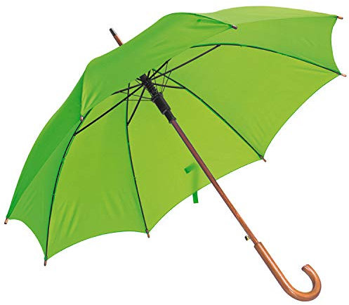 ohne Markenname Regenschirm Automatik apfelgrün