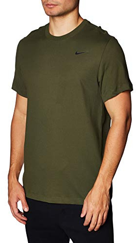 Nike M Nk Dry TEE DFC Crew Solid T-Shirt - Cargo Khaki, XXX-Large