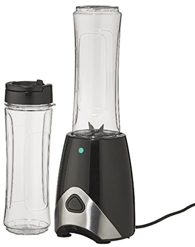 Tarrington House Standmixer TB615S, Kunststoff, 12.6 x 12.6 x 37.5 cm, 600 ml, 300 W, schwarz/Silber