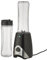 Tarrington House Standmixer TB615S, Kunststoff, 12.6 x 12.6 x 37.5 cm, 600 ml, 300 W, schwarz/Silber