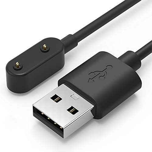 TUSITA Ladekabel Ladegerät Kompatibel mit Huawei 4X 4Pro, Band 6 Pro 7 8 9, Huawei Watch Fit 1 2 Mini New,Honor Band 6 7 9 Watch ES, Samsung Galaxy Fit 3, Schwarz,1M