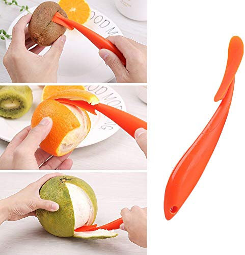 PiniceCore 1pc Küche Cutter Citrus Orange Frucht Peeling Werkzeuge Peeler Sheller Schnipsel-Slicer Lebensmittel und Getränke
