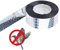 HERCHR Silber Reflective Tape, Tape Bird Scare Ribbon Reflective Flash Bird Abschreckungsband Visual Flash Repeller Ribbon für Garten, Terrasse, Feld und Zaun 90M