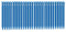 XHBTS Lot de 30 stylets de rechange en plastique compatibles avec Nintendo New 3DS XL, New 3DS LL (bleu)
