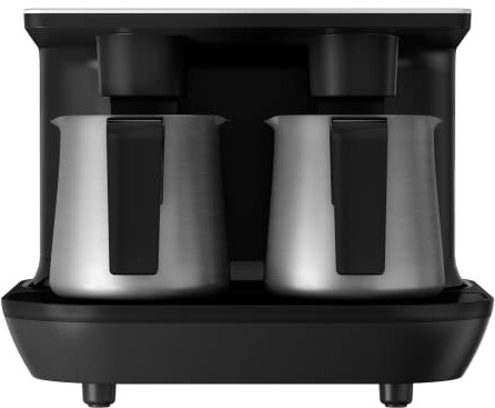 Arçelik Turkish Automatic Coffee Machine, Arabic Coffee Maker (6 Cup) TKM 9961 (Black)