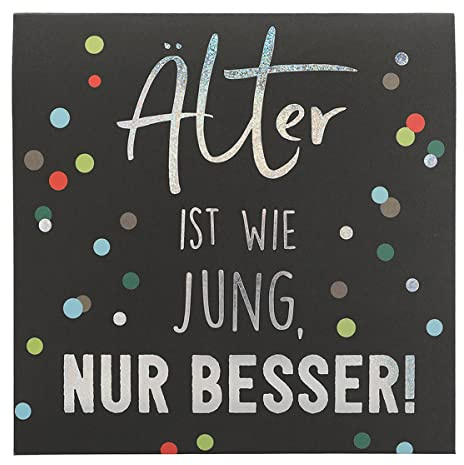 Depesche 0011694-050 Pop-up Glückwunschkarte, Klappkarte mit Musik, Lichtelementen und einem originellen Spruch, Grußkarte inkl. Umschlag, Format 15,5 x 15,5 cm