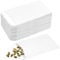 100Pcs Small White Envelopes, Self-Adhesive Seed Envelopes Seed Packets Kraft Paper Coin Envelopes Money Envelopes for Wages, Seeds, Coins, Beads or Stamps(10x6cm/3.9x2.4inch)