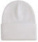 ANEWISH Unisex Warme Beanie Strickmütze,Wintermütze für Damen und Herren,Feinstrick Mütze,Doppelt Gestrickt Bunte Hüte - Weiß