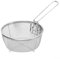 Fryer Basket, Round Stainless Steel Deep Fry Basket With Detachable Handle, Strainer Basket, Kitchen Cooking Tool, Wire Mesh French Chip Frying Basket,20x20cm