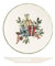 H&h set 12 piatti frutta christmas carol cm 19