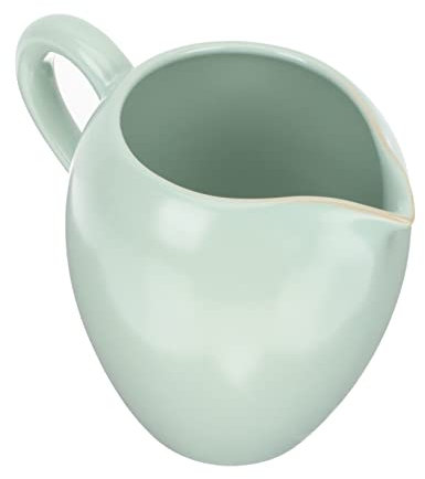 Hoement Ceramic Milk Jug Coffee Sugar Cup Vintage Pitcher for Pouring Milk in Cafe Home