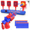Spider Electronic Target with Toy Gun for Nerf, Kids Age 3+, Pistol Toy for Children Foam Bullet Blaster Shooting Game Christmas Birthday Gift Present Stocking Filler