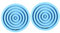 FOYTOKI 2pcs Maze Ball Game Labyrinth Toy Labyrinth Game Brain Educational Toy Maze Stem Toys Maze Board Game Brain Teaser Toys Maze Puzzle Toy Brain Teasers Puzzle 3d Puzzle Blue Wooden