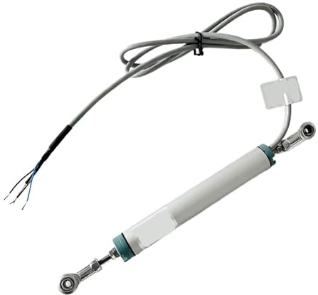 ISIRYK Linearer Positionssensor Dual-Joint Linear Sensor Sensor Linearer Positionswegsensor mit Augenstange 25 mm 50 mm 75 mm 100 mm 125 mm 150 mm(V1 0-5V,100mm)