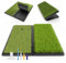 Golf Mat, Golf Practice Mat Golf Hitting Mats Replaceable Surface with Non-Slip Base, Portable Golfing Training Pad with Tees for Indoor Outdoor Swing Drills