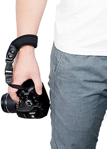 Sugelary Kamera Handschlaufe Neopren Kamera Handgelenkschlaufe Trageschlaufe für Canon Nikon Sony Fujifilm Olympus DSLR SLR (ST-1)